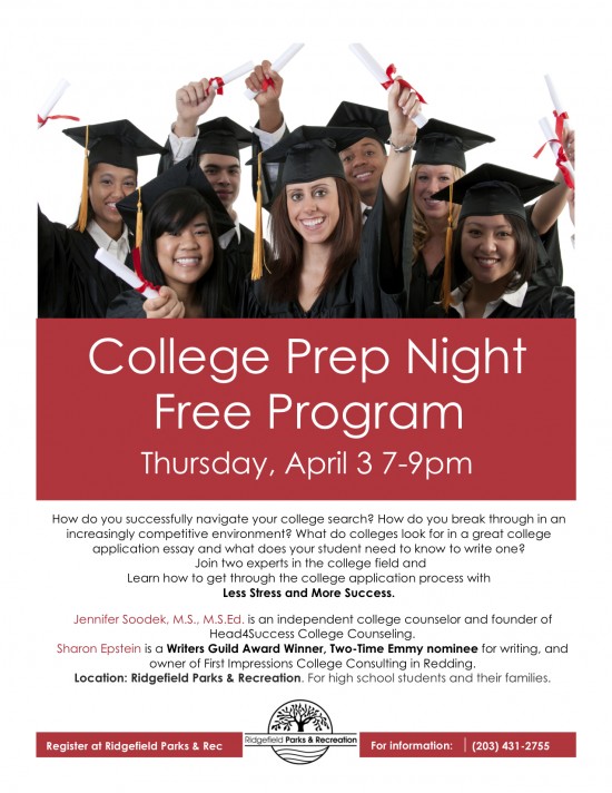 Free College Prep Night April 3 2014