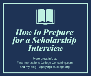 How to Prepare for a Scholarship Interview